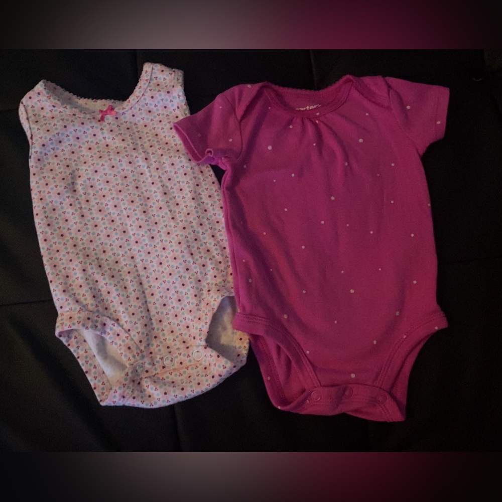 ❤️❤️ Carter’s Short Sleeve Onsie Bodysuits